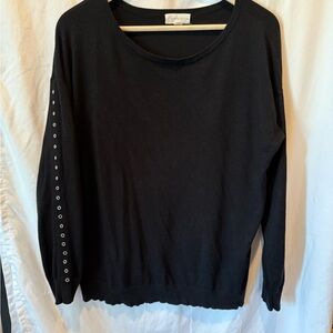 Magnolia Grace Black Sweater